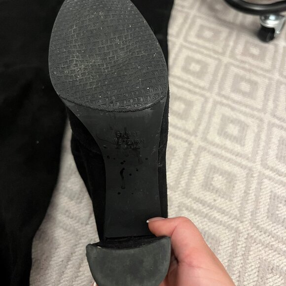 STUART WEITZMAN - Yulianaland Suede Over-The-Knee Boots - Picture 5 of 6